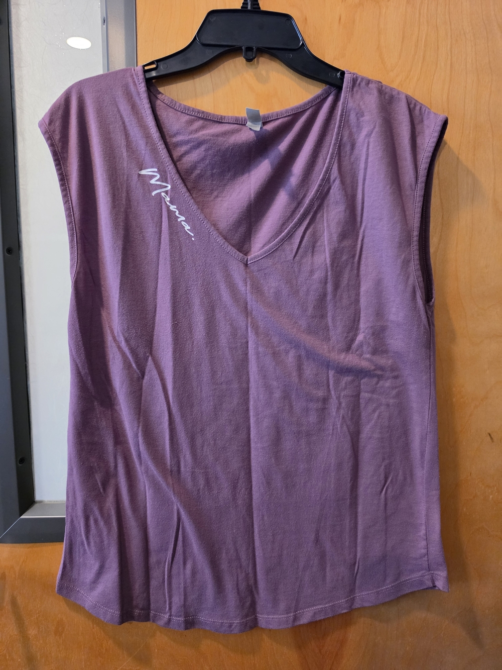 next V-Neck Sleeveless Tank Top in Mauve